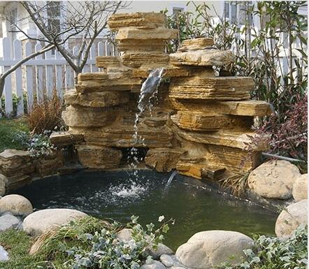庭院假山魚池設計